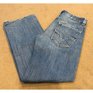 DIESEL Mens Larkee Denim Jeans Regular Straight 28x28 Y2K Vintage